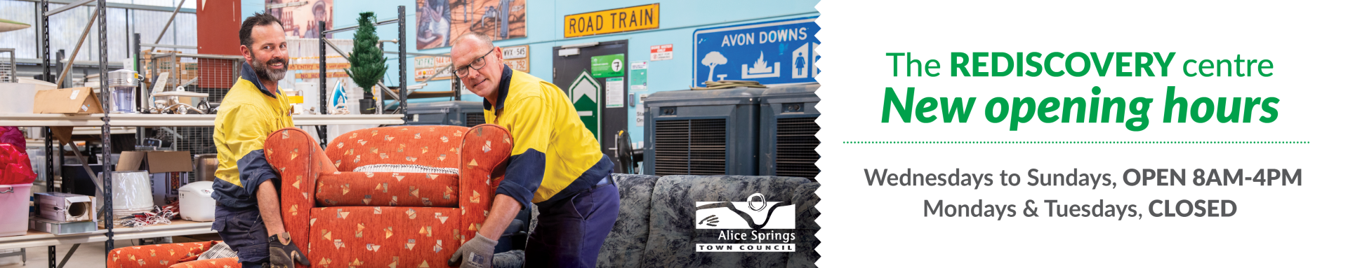 The ReDiscovery Centre Banner