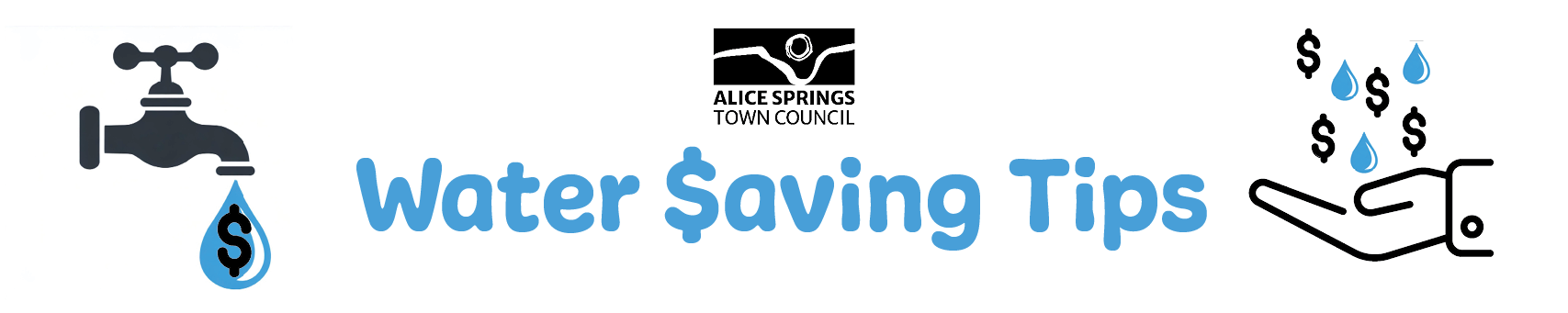 Water Saving Tips Web Banner