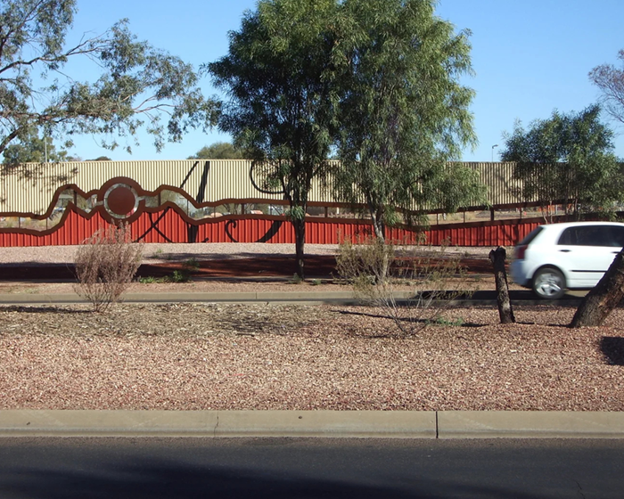 Stuart Highway Fence  - 1, SDA - Stuart Highway Fence