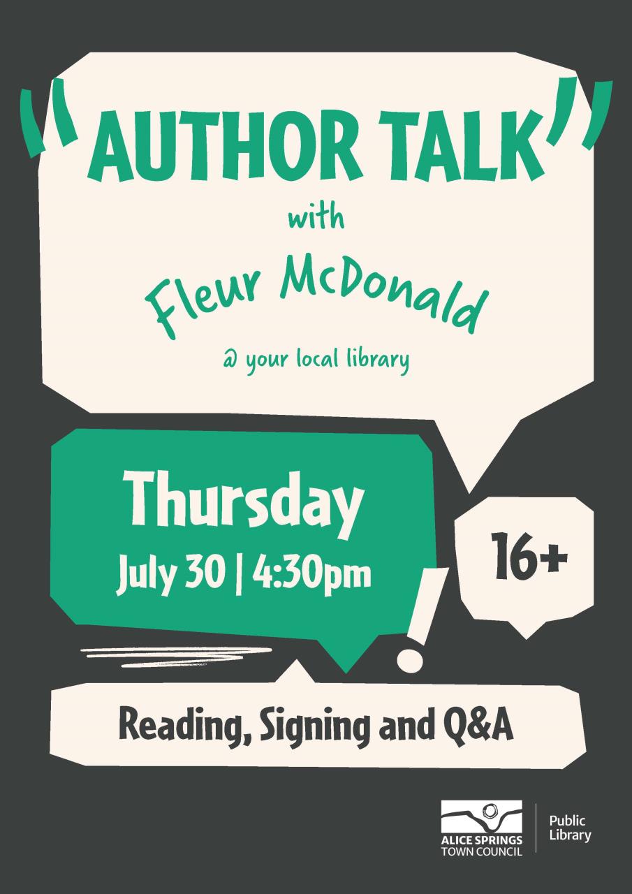 Author Talk with Fleur McDonald