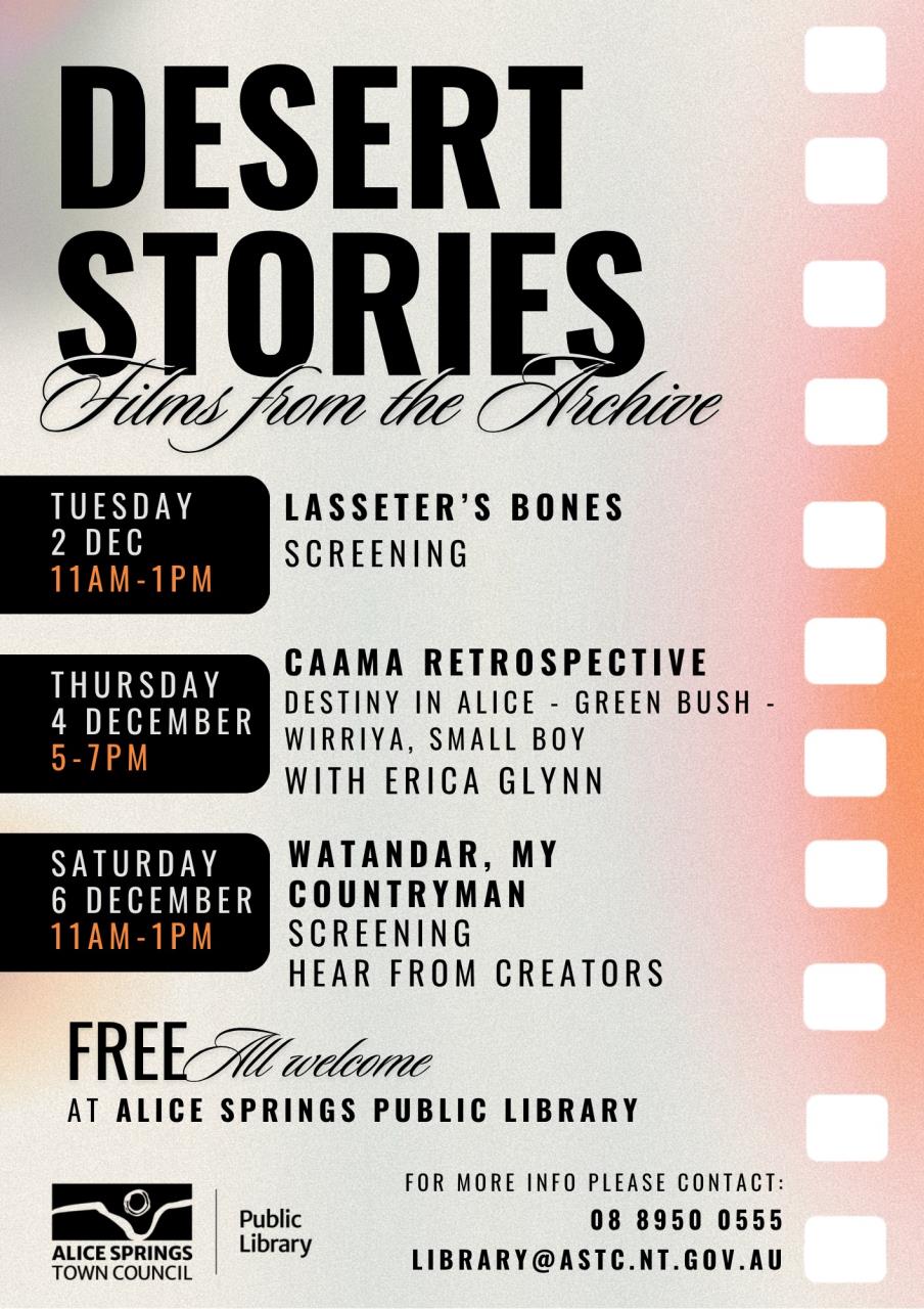 Desert Stories - Films from the Archive