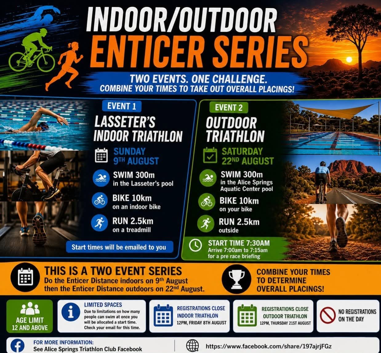 IndoorOutdoor Enticer Series  Event 2  Outdoor Tri